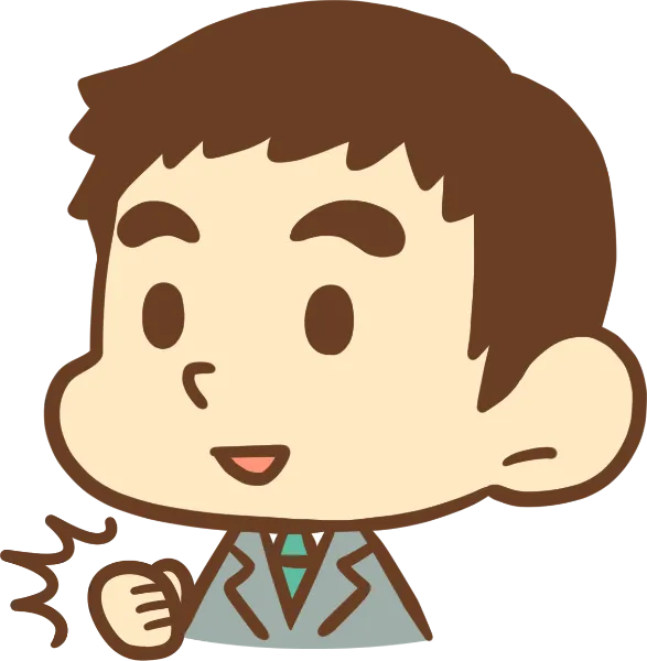 リーマンくんガッツポーズ